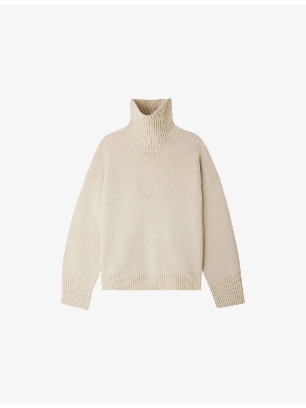 William High-Neck Merino-Wool Jumper - 1