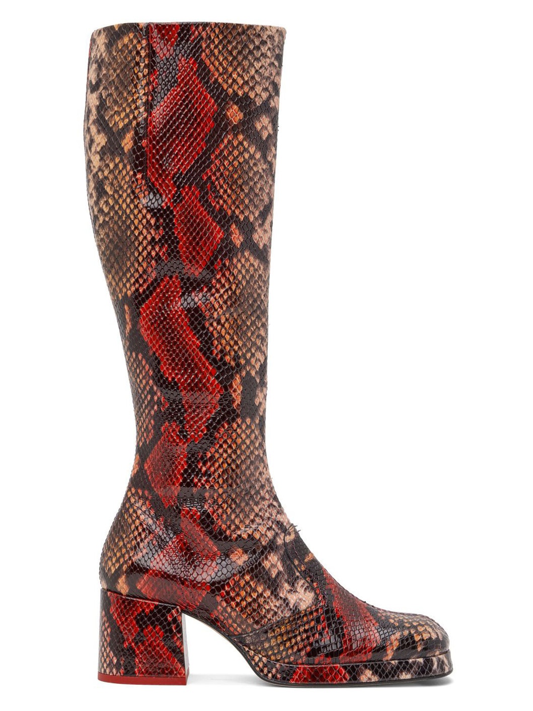 Red Donna Boots - 1