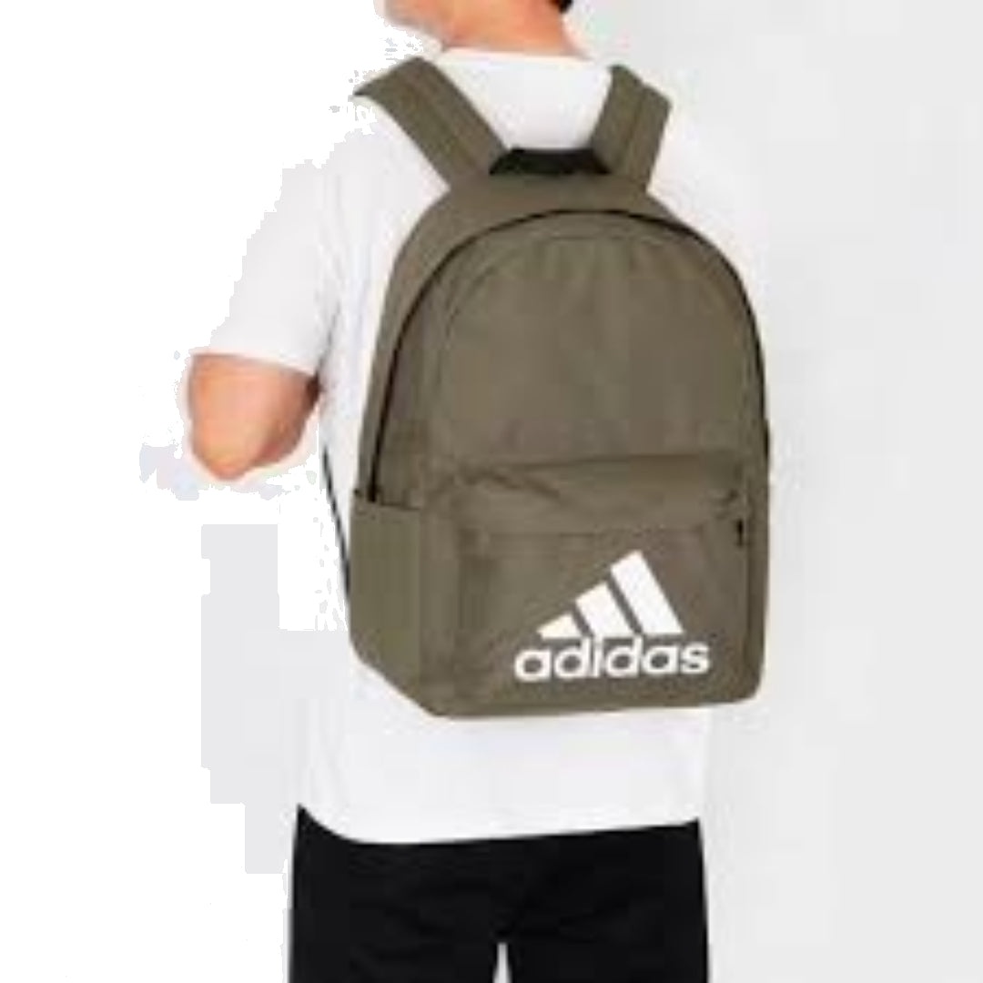 adidas Classic Badge of Sport Backpack 'Olive Green' HR9810 - 3