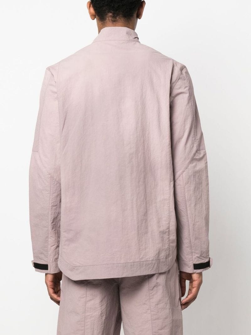 Irregular Dye shirt jacket - 4