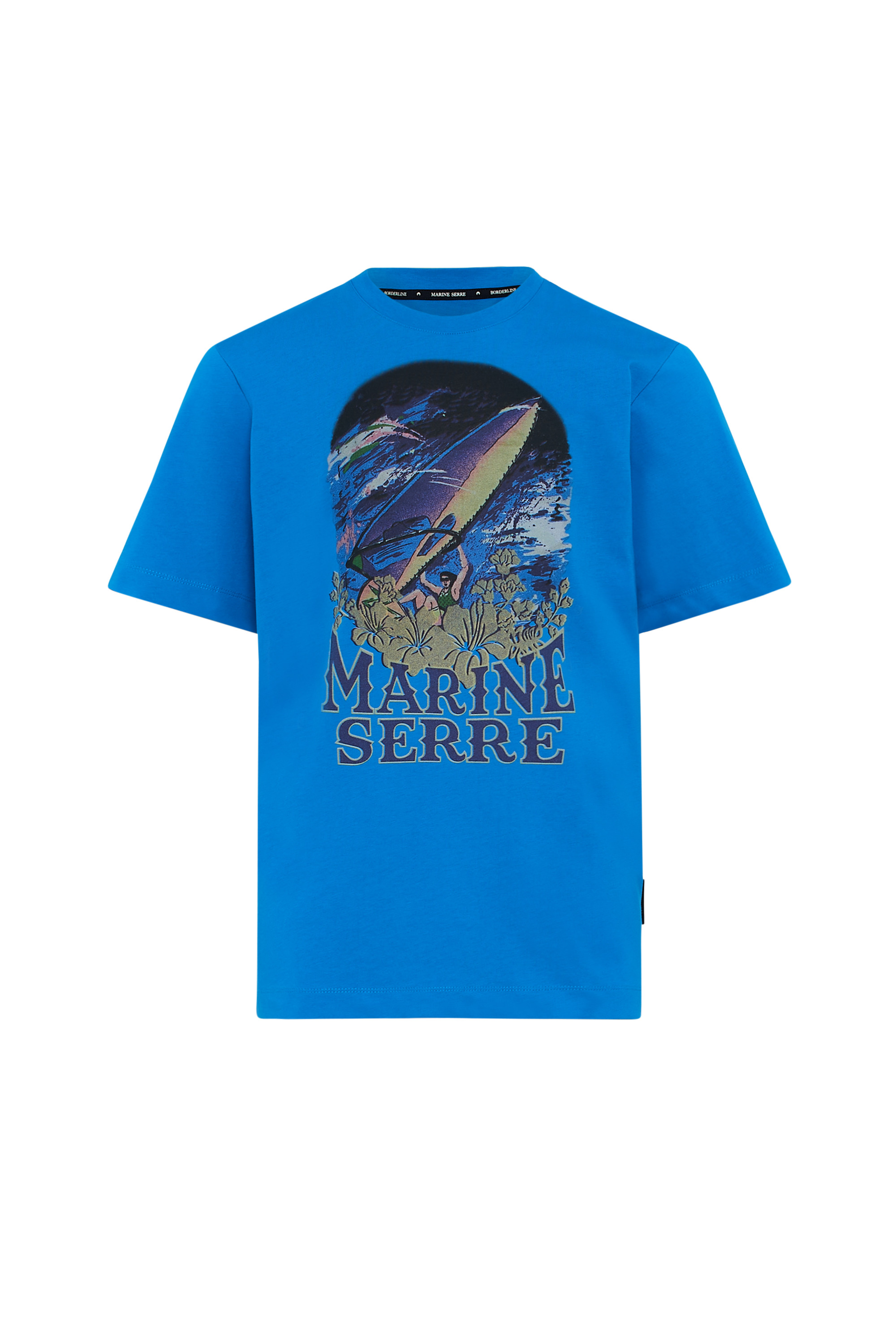 Organic Cotton Printed Crew Neck T-shirt - 1