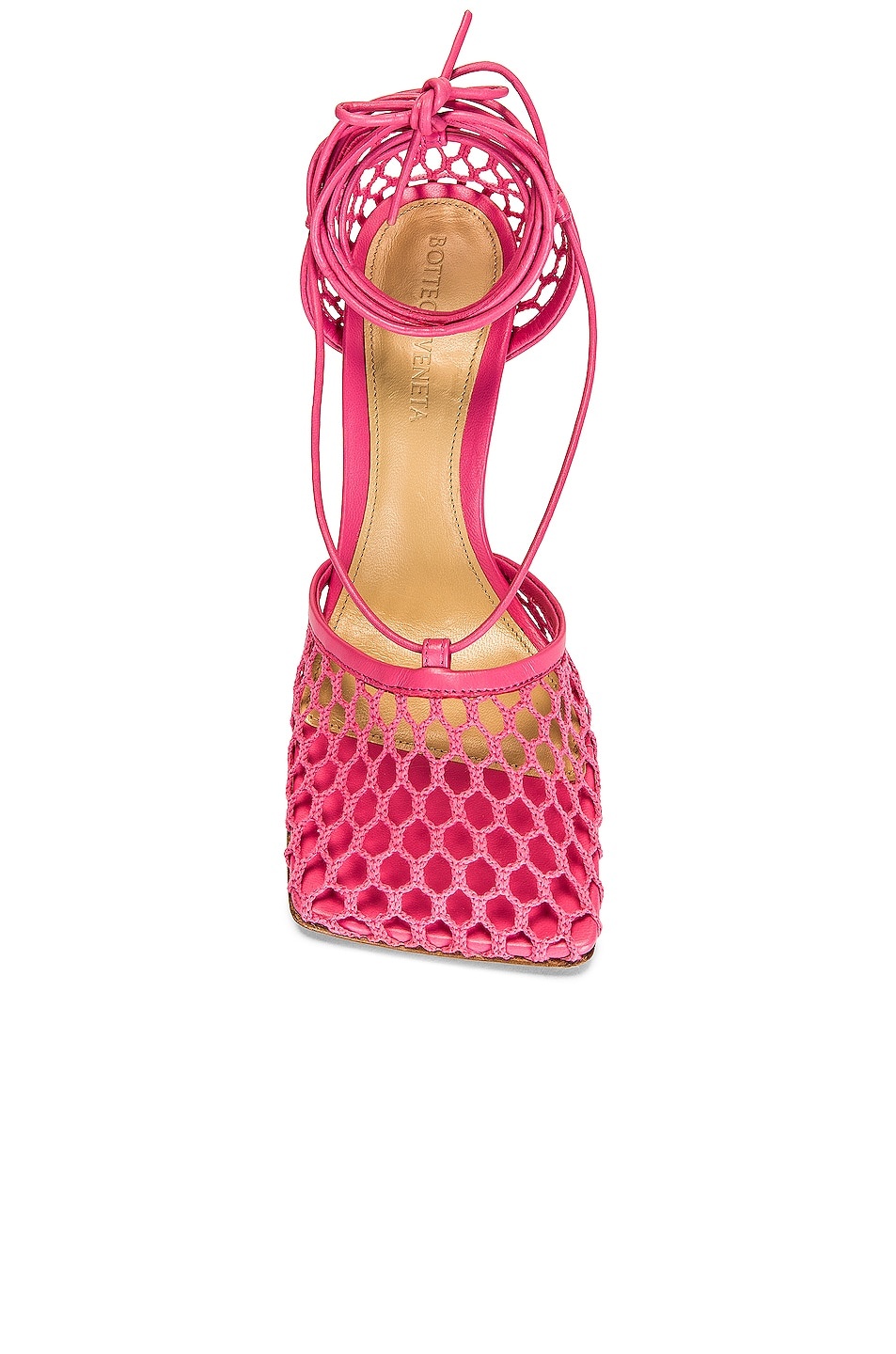 Stretch Lace-Up Sandals - 4