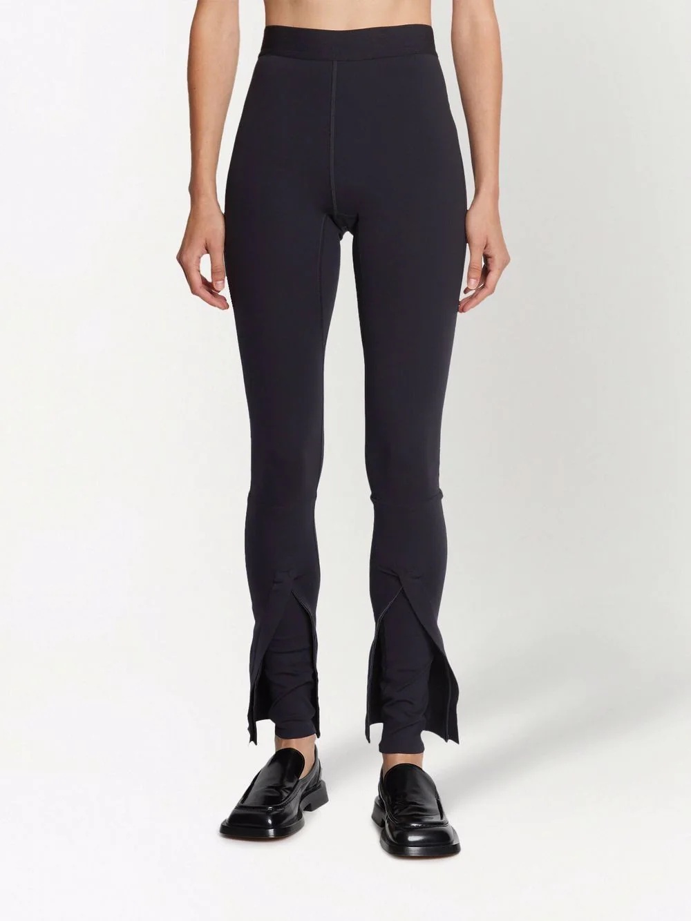 split-cuffs leggings - 3