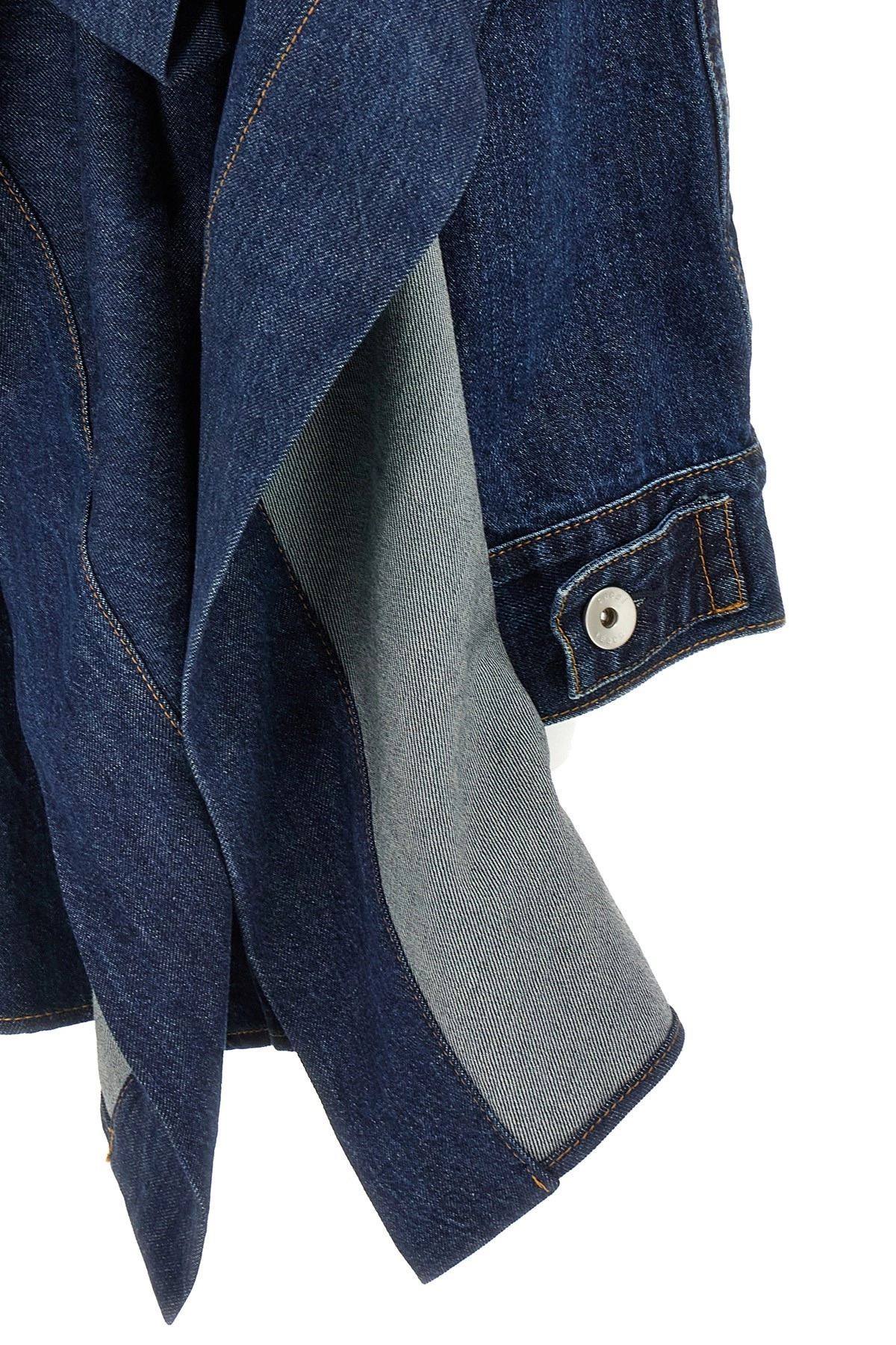 Ruffled denim dress - 4