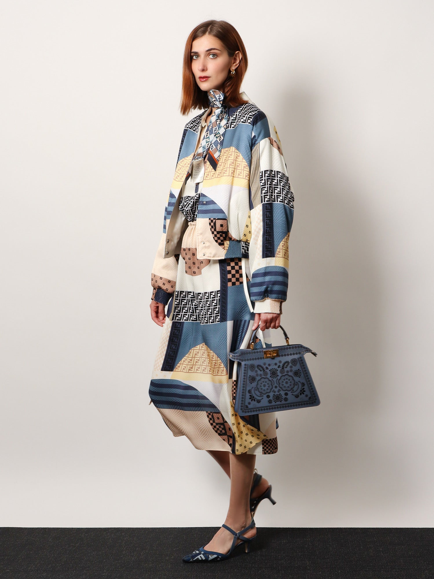 Reversible Patchwork Silk Bomber - 2
