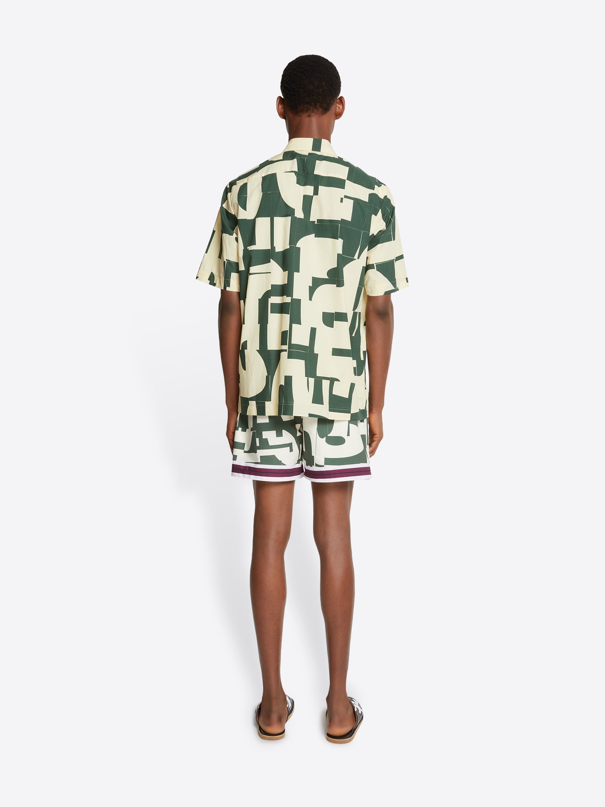 PRINTED SWIM SHORTS - 4