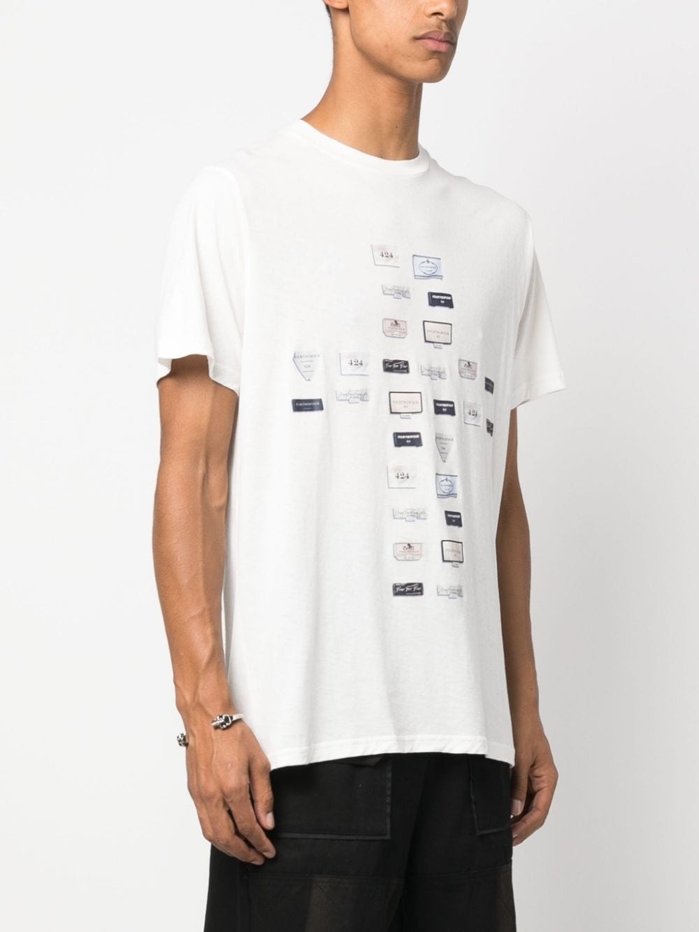 graphic-print cotton T-shirt - 3