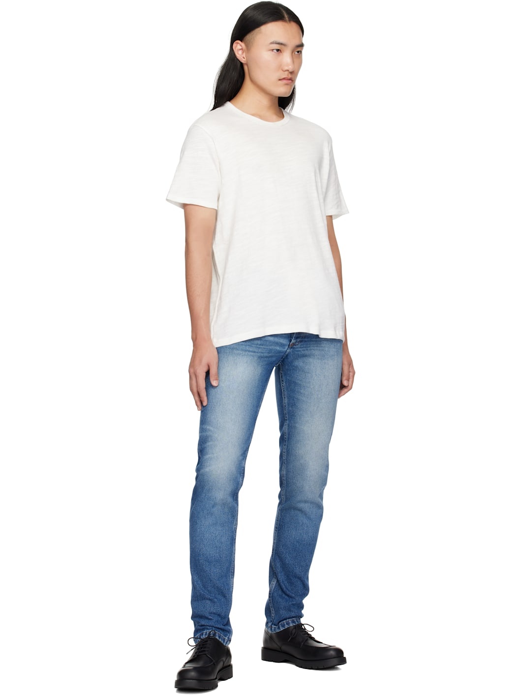 White Classic Flame T-shirt - 4