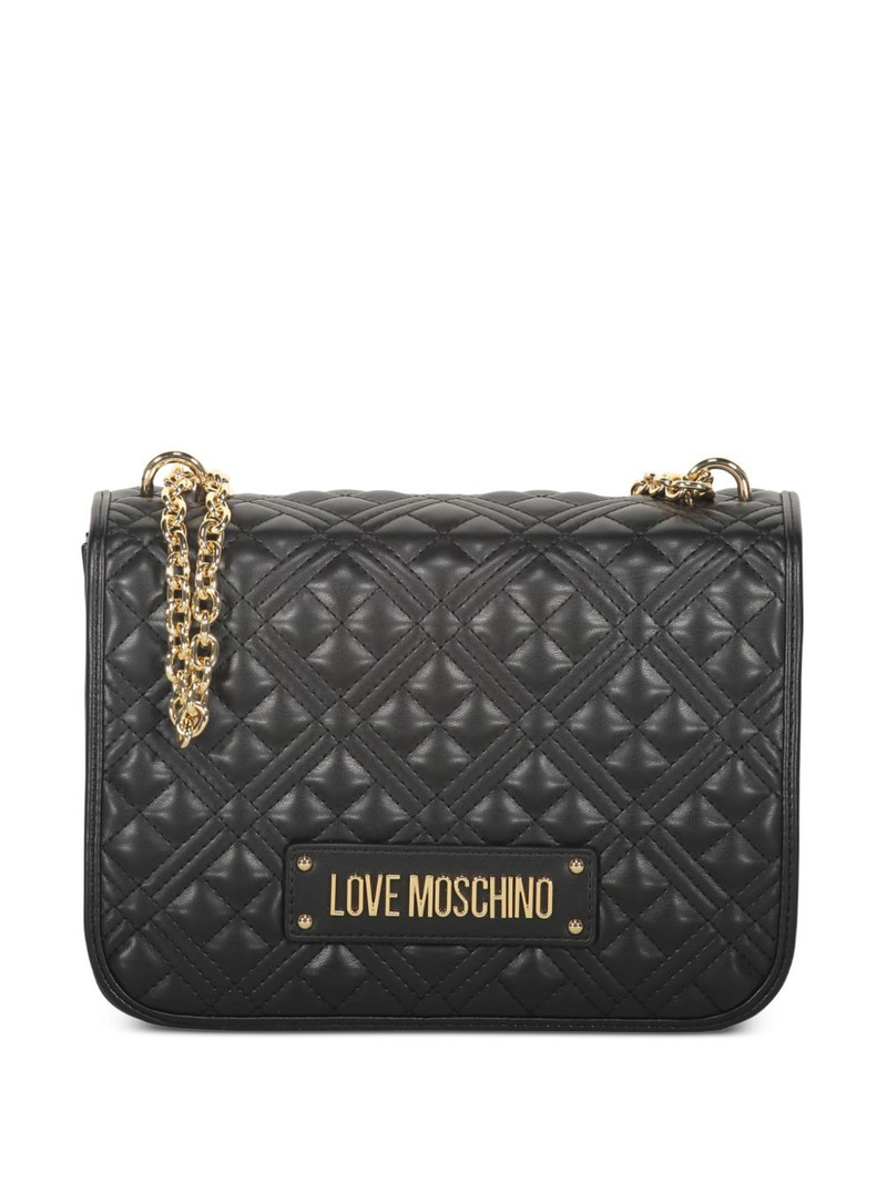 quilted chain shoulder bag 1