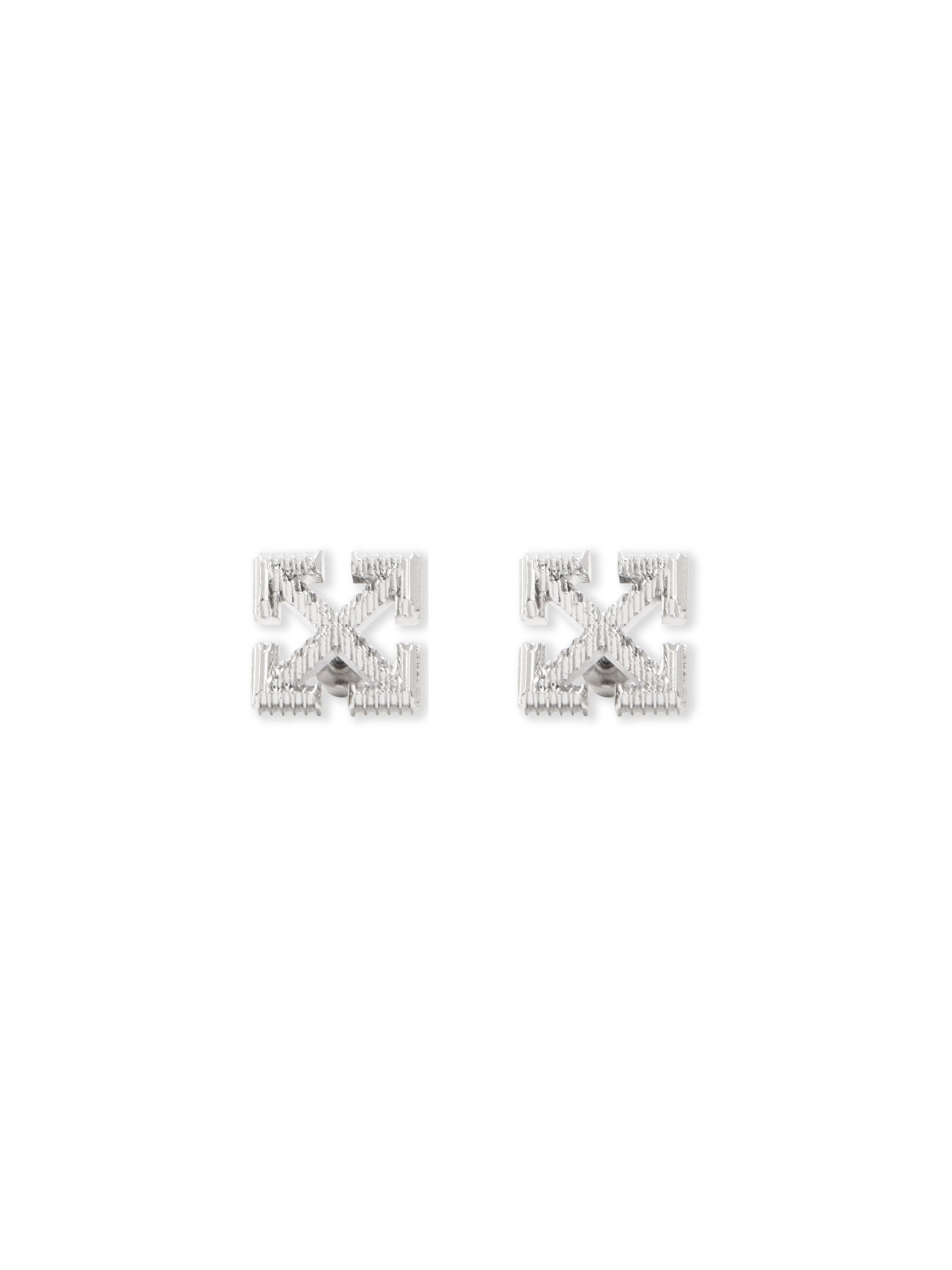 Arrow Textured Mono Earrings - 1