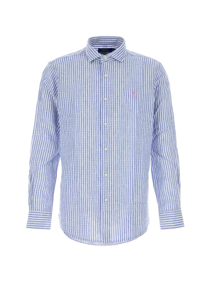 striped embroidered shirt 1
