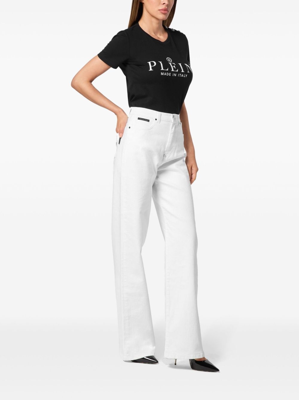 wide-leg jeans - 3