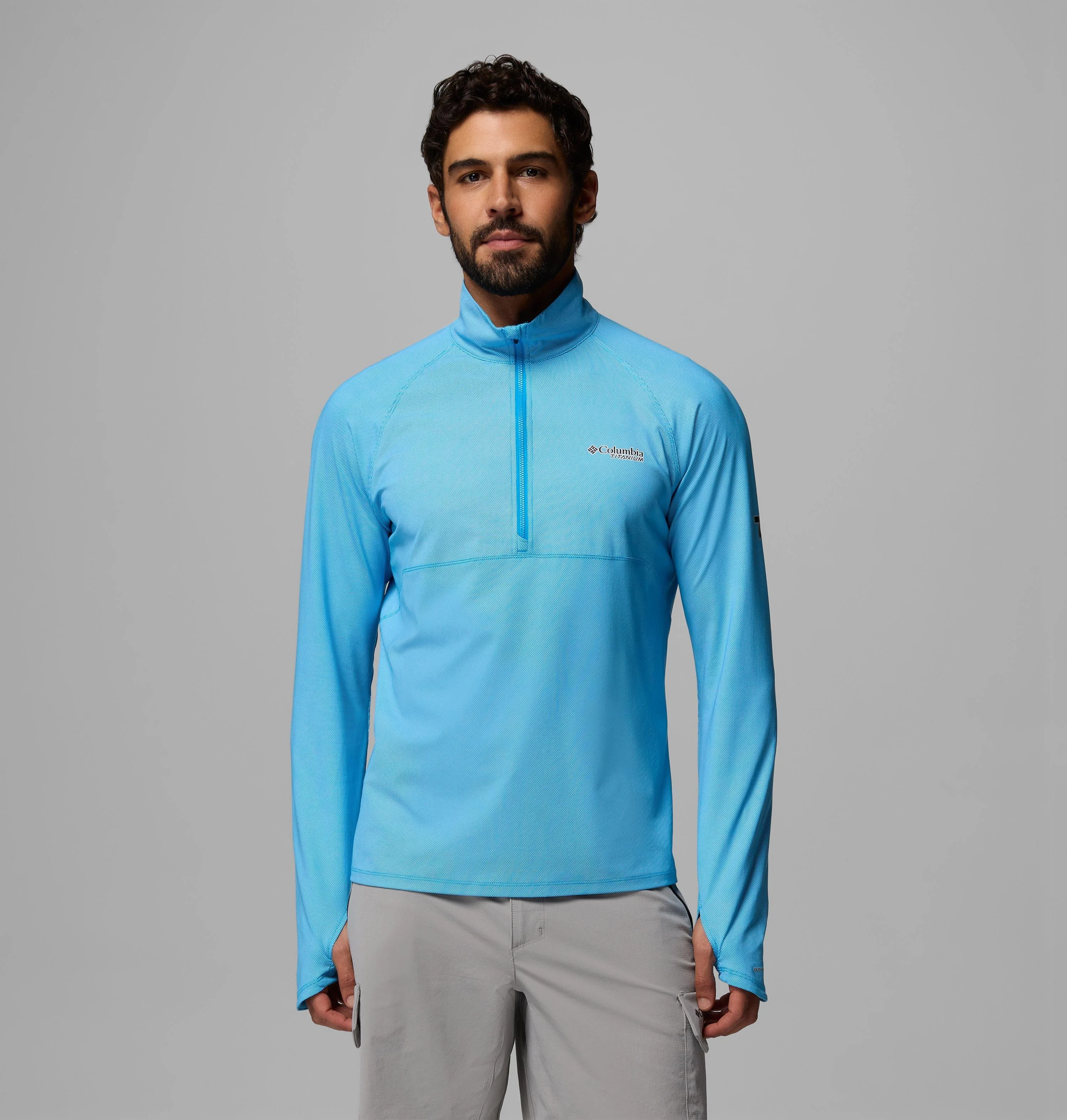 Men's Summit Valley Long Sleeve Half Zip Shirt - 1