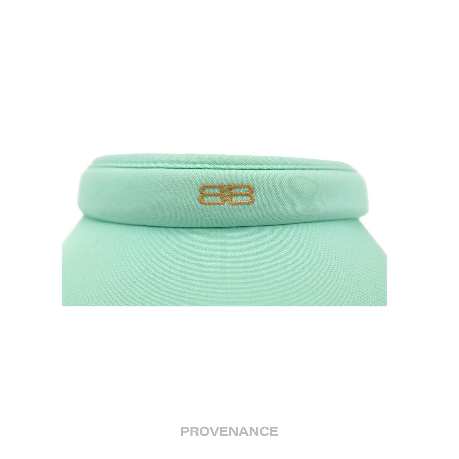 ? Balenciaga Golf Club Visor - Turquoise BALENCIAGA Balenciaga Golf Club Visor - Turquoise  main image 2