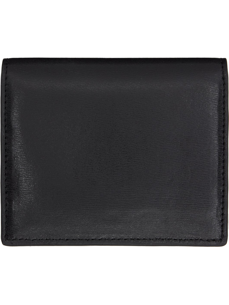 TOTEME Black T-Lock Leather Card Holder outlook