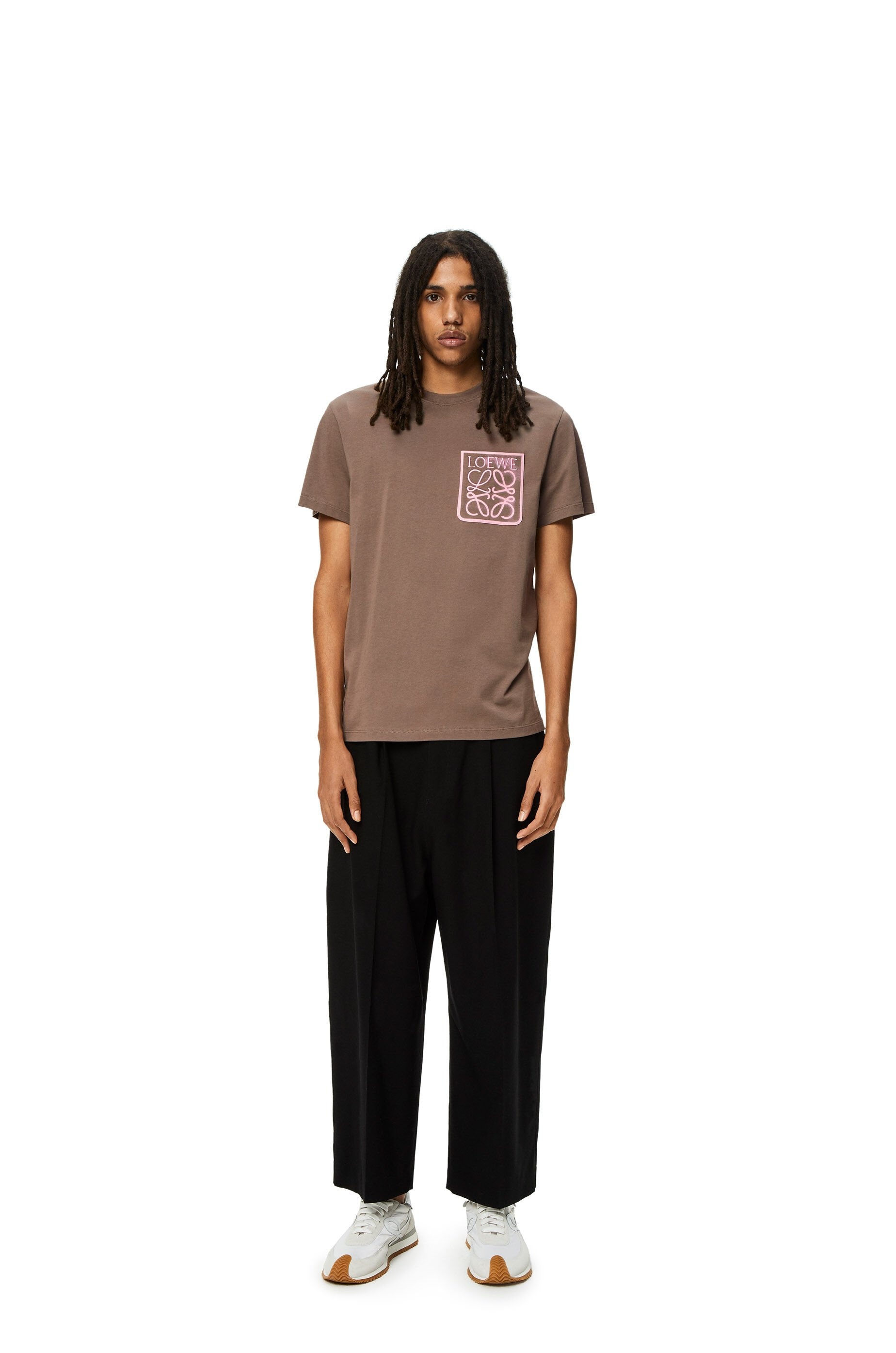 Anagram fake pocket T-shirt in cotton - 2
