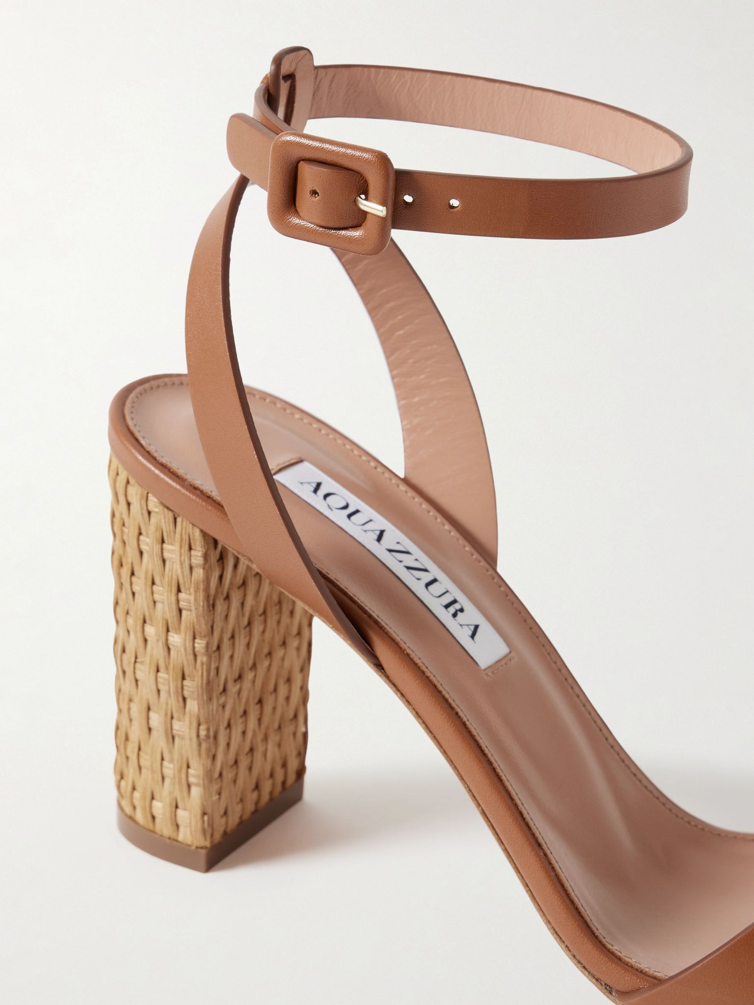 Sunseeker 85 leather sandals Tan - 4
