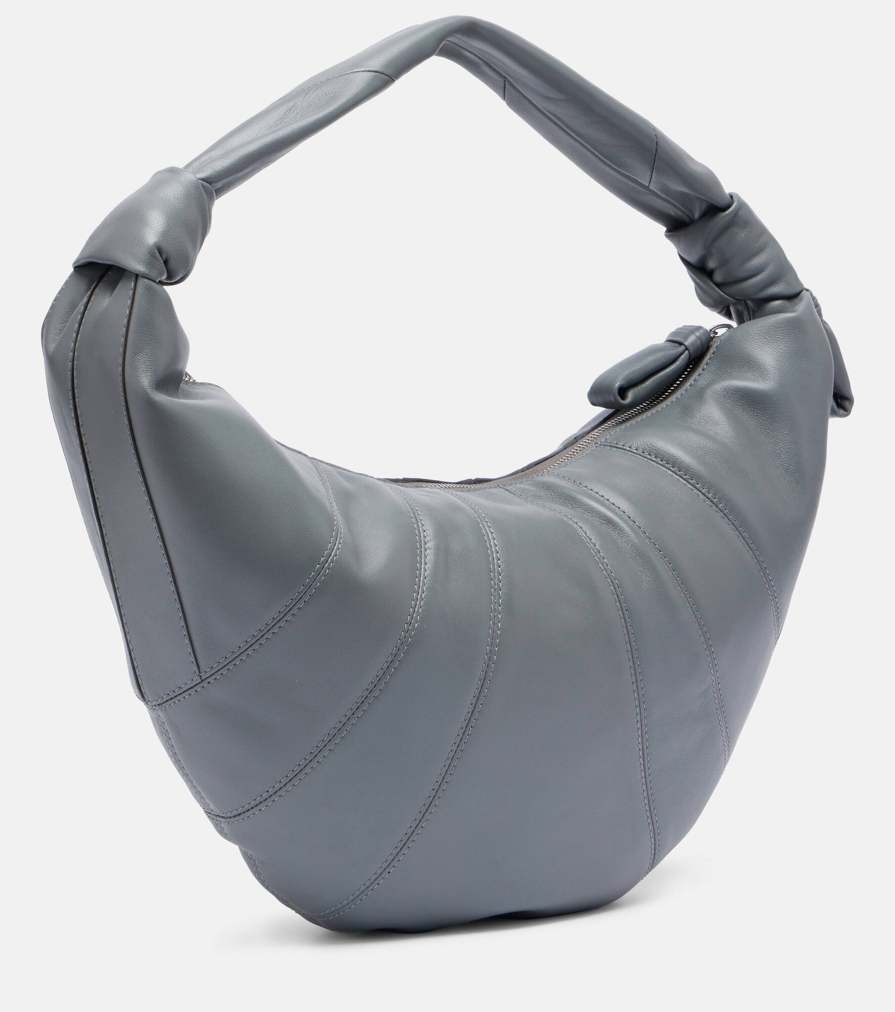 Fortune Croissant leather shoulder bag - 4