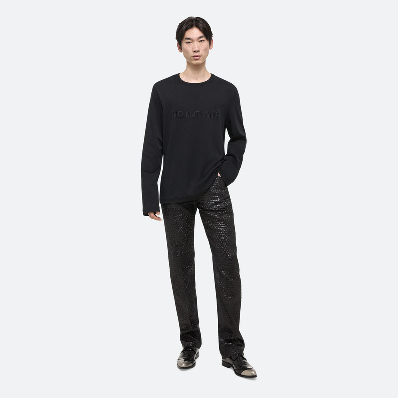 Helmut Lang LONG-SLEEVE LOGO TEE outlook