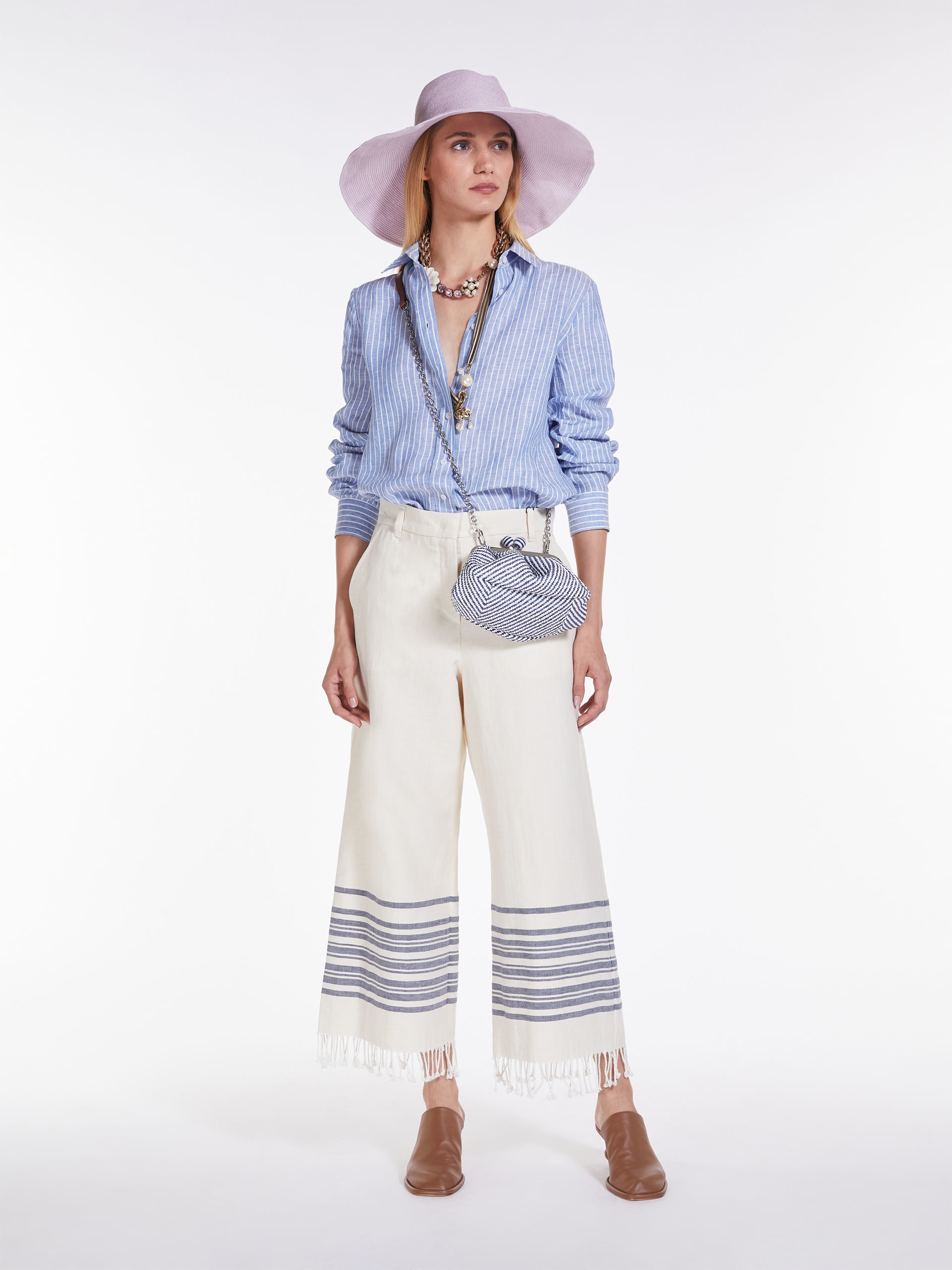 QUINCY Small Pasticcino Bag in raffia - 6