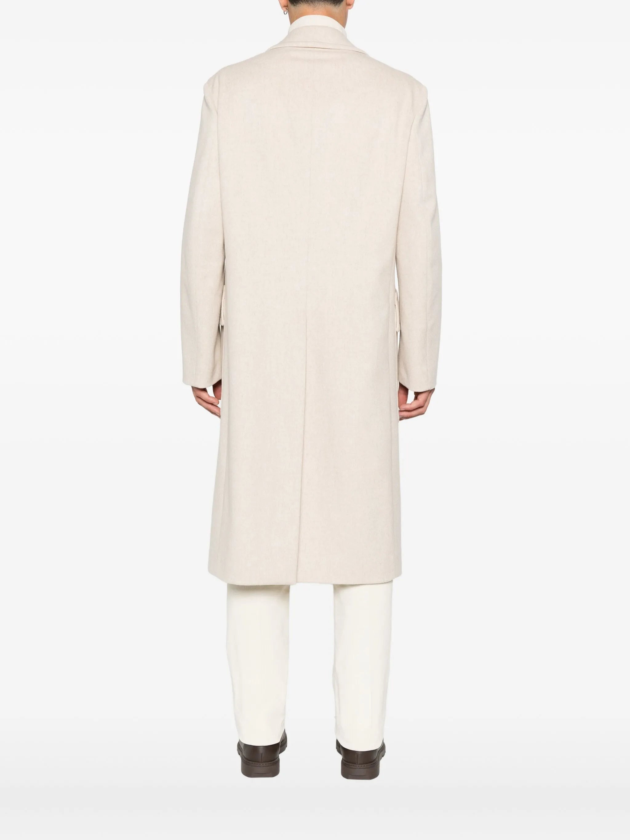 Lardini Double-breasted Coat - 3