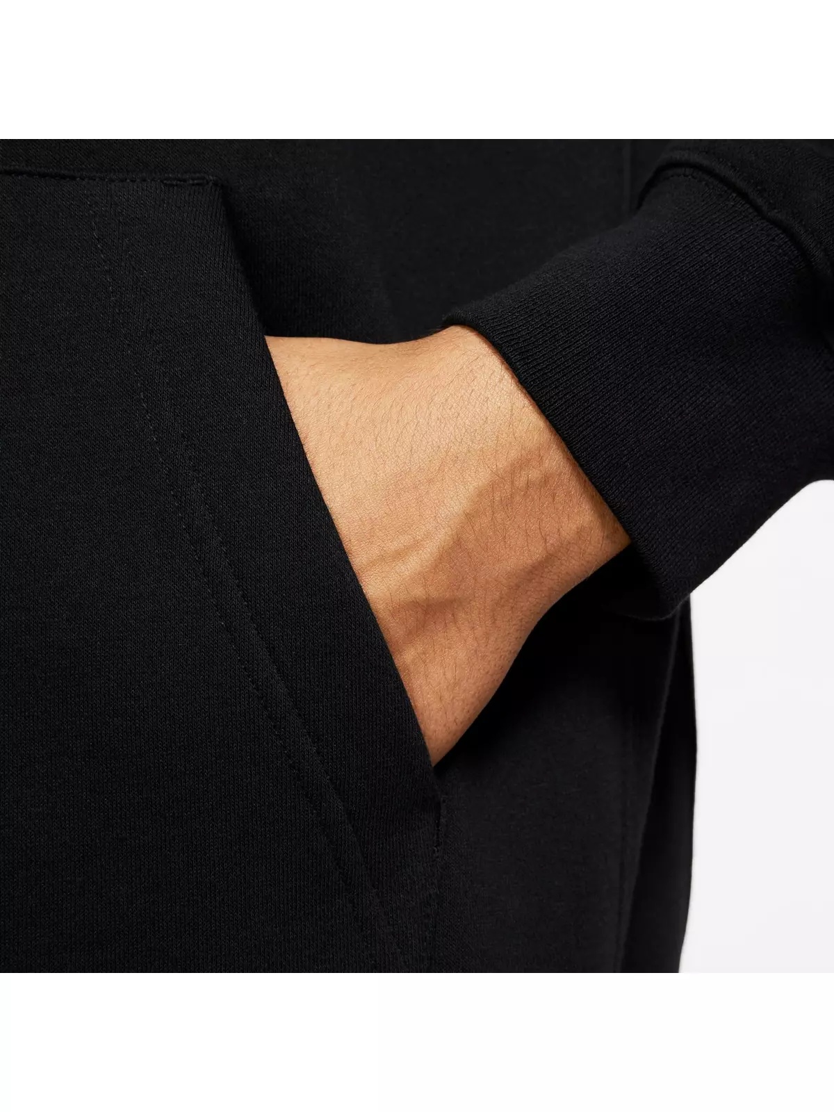 Men's Sportswear Club Fleece Full-Zip Hoodie - Black - 6