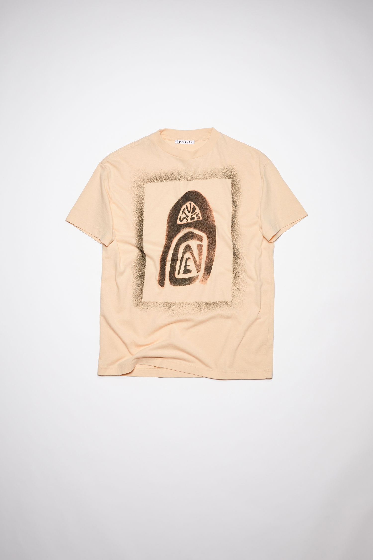 Crew neck t-shirt - Oat beige - 4