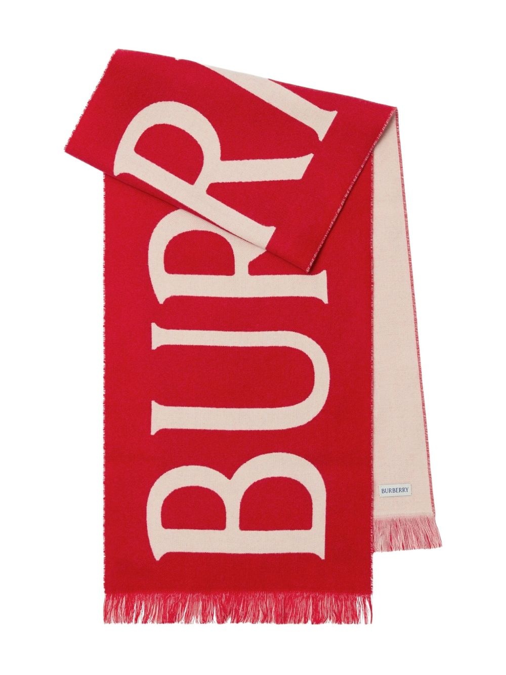 logo-jacquard scarf - 3