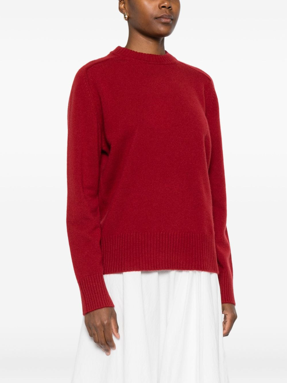 crew-neck cashmere sweater - 3