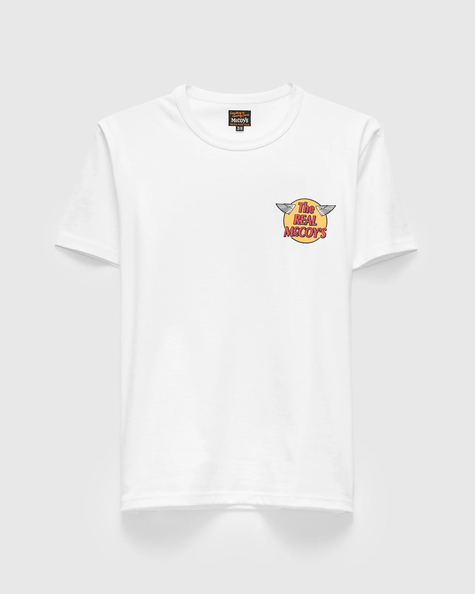 Logo Tee in White - 1