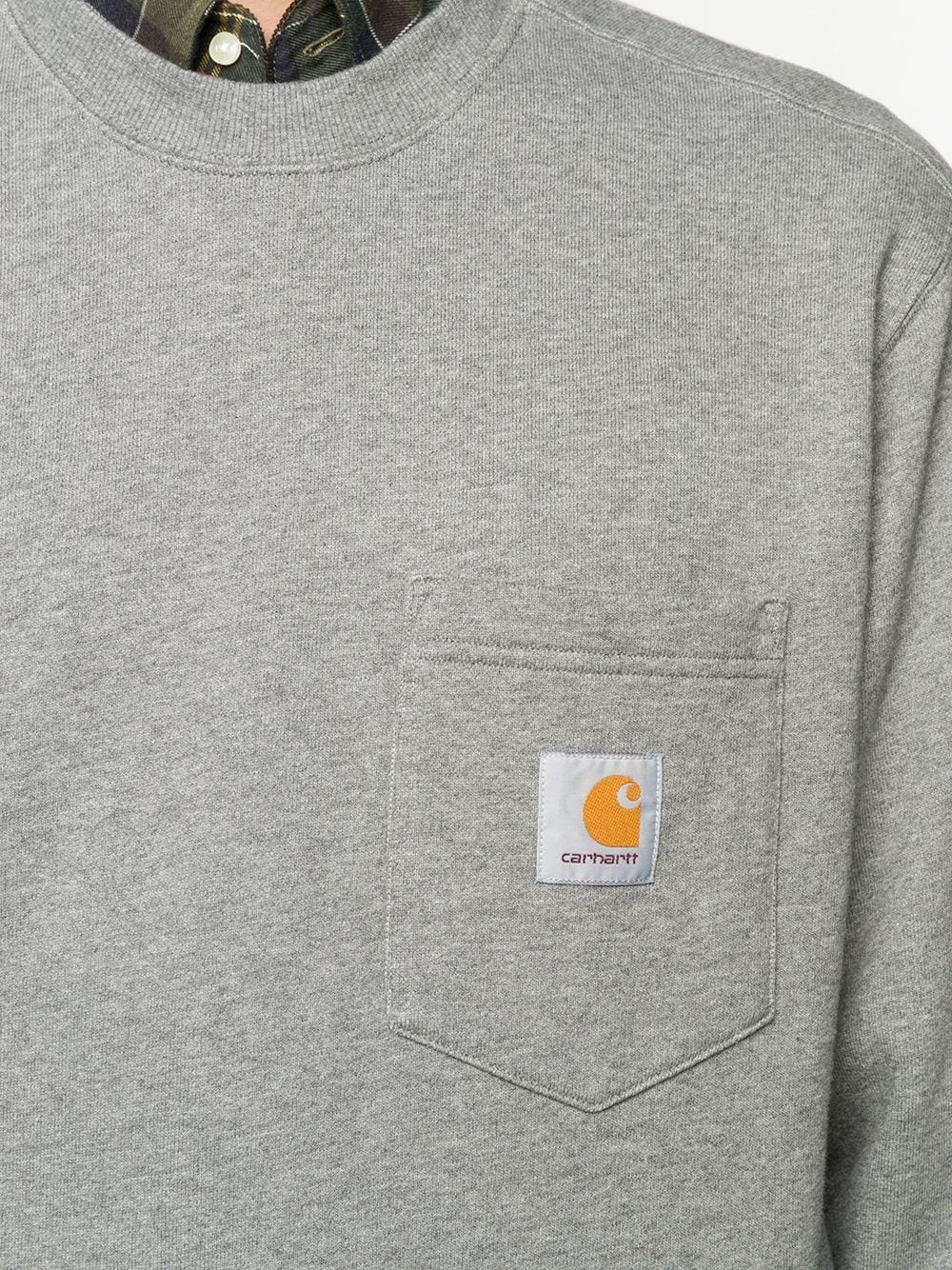 Pocket logo patch sweatshirt - 5