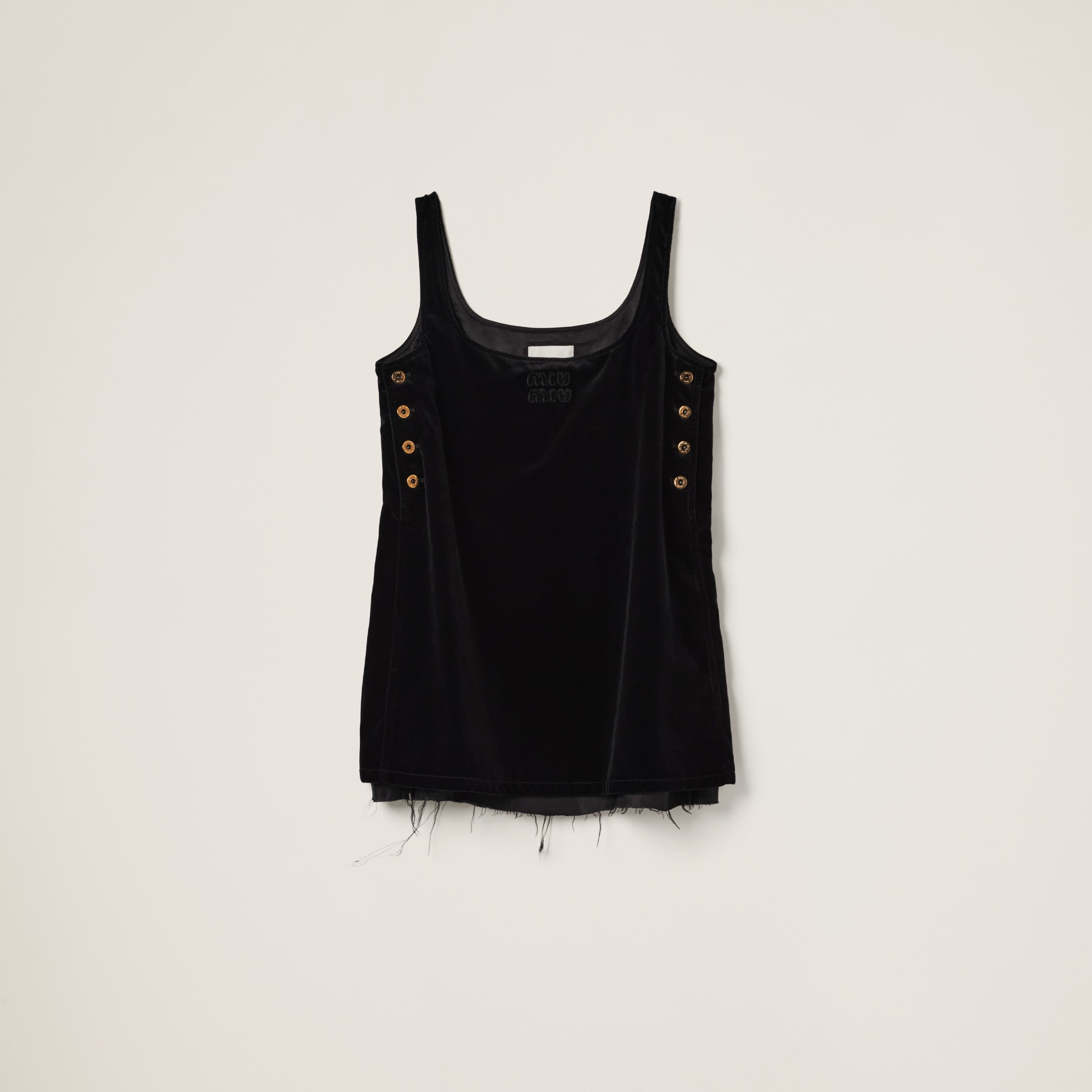 Velvet minidress - 1