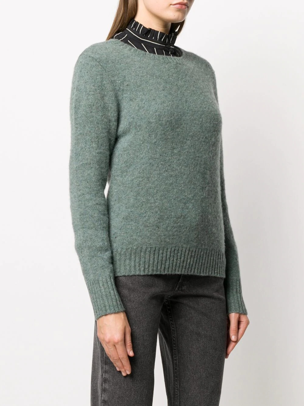 knitted wool jumper - 3