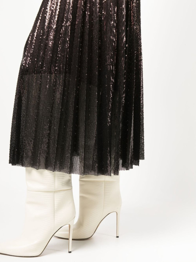 plissÃ© pleated midi skirt 5