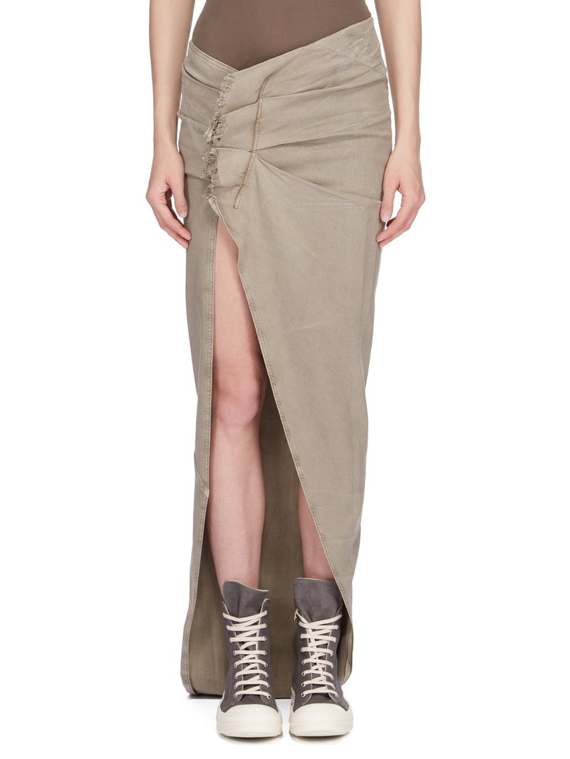 Off-White Edfu Denim Maxi Skirt 1