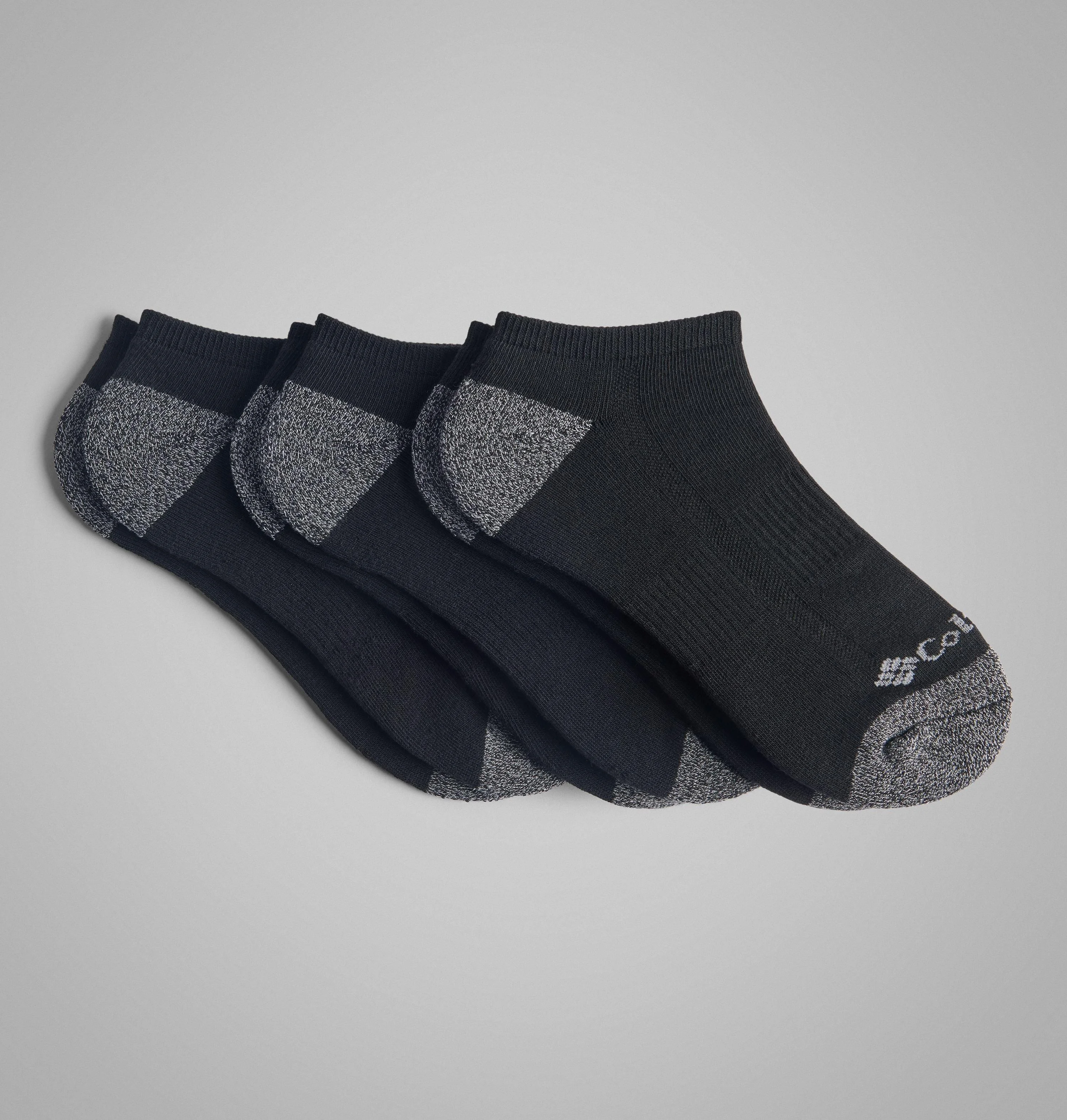 Men's Half Cushion No-Show Socks - 3 Pack - 1