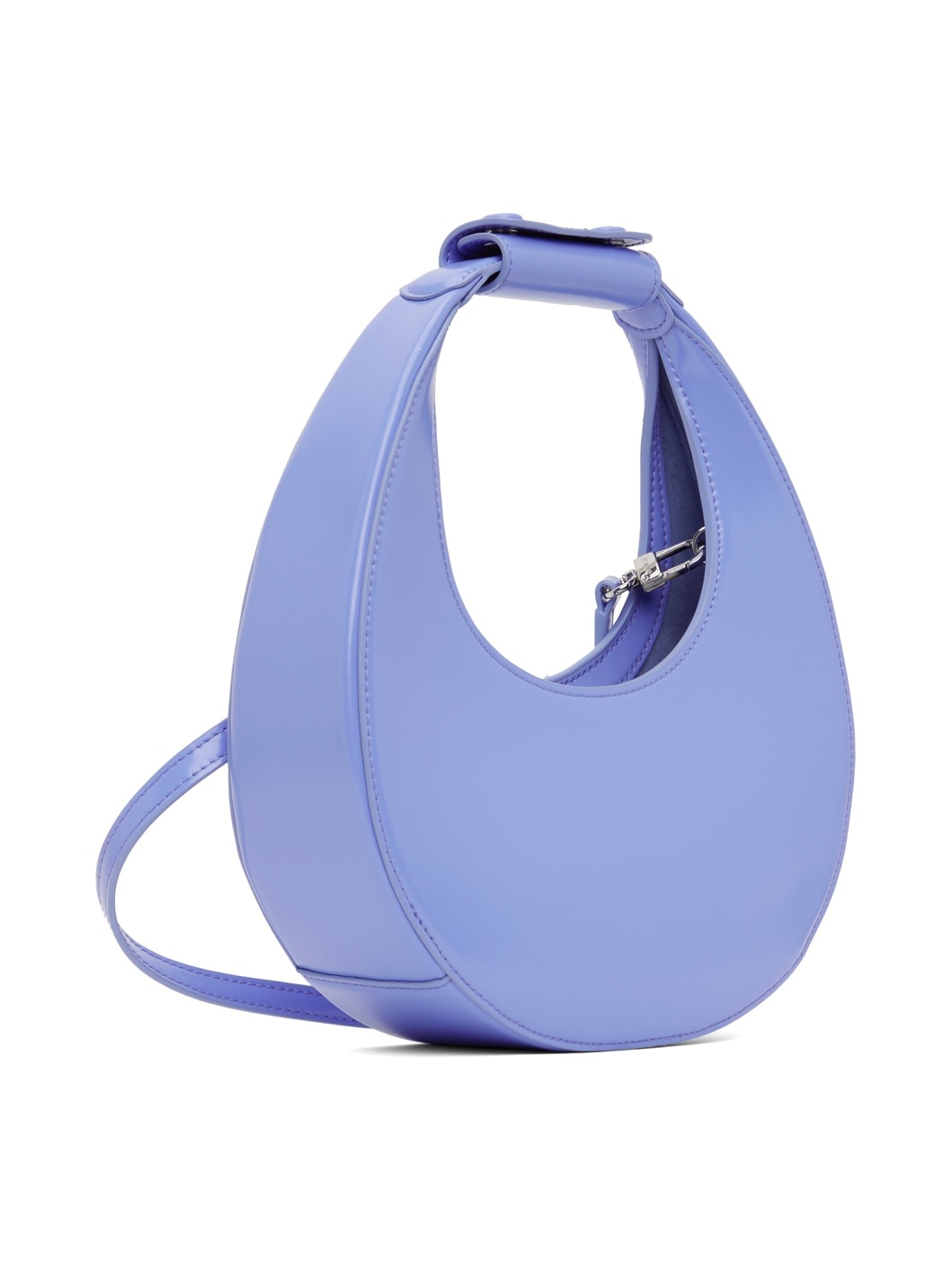 Blue Mini Moon Bag - 2