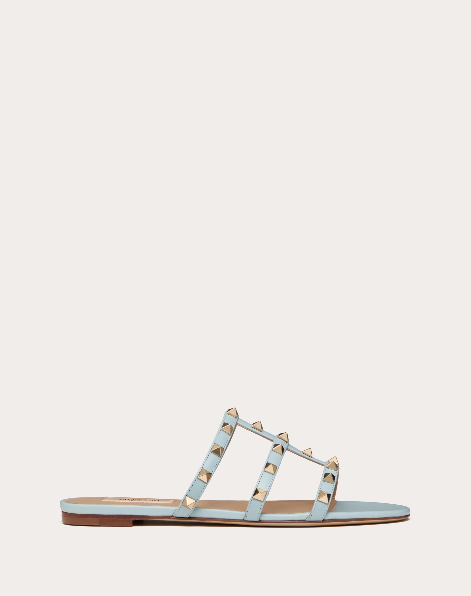 ROCKSTUD FLAT SLIDE SANDAL - 1