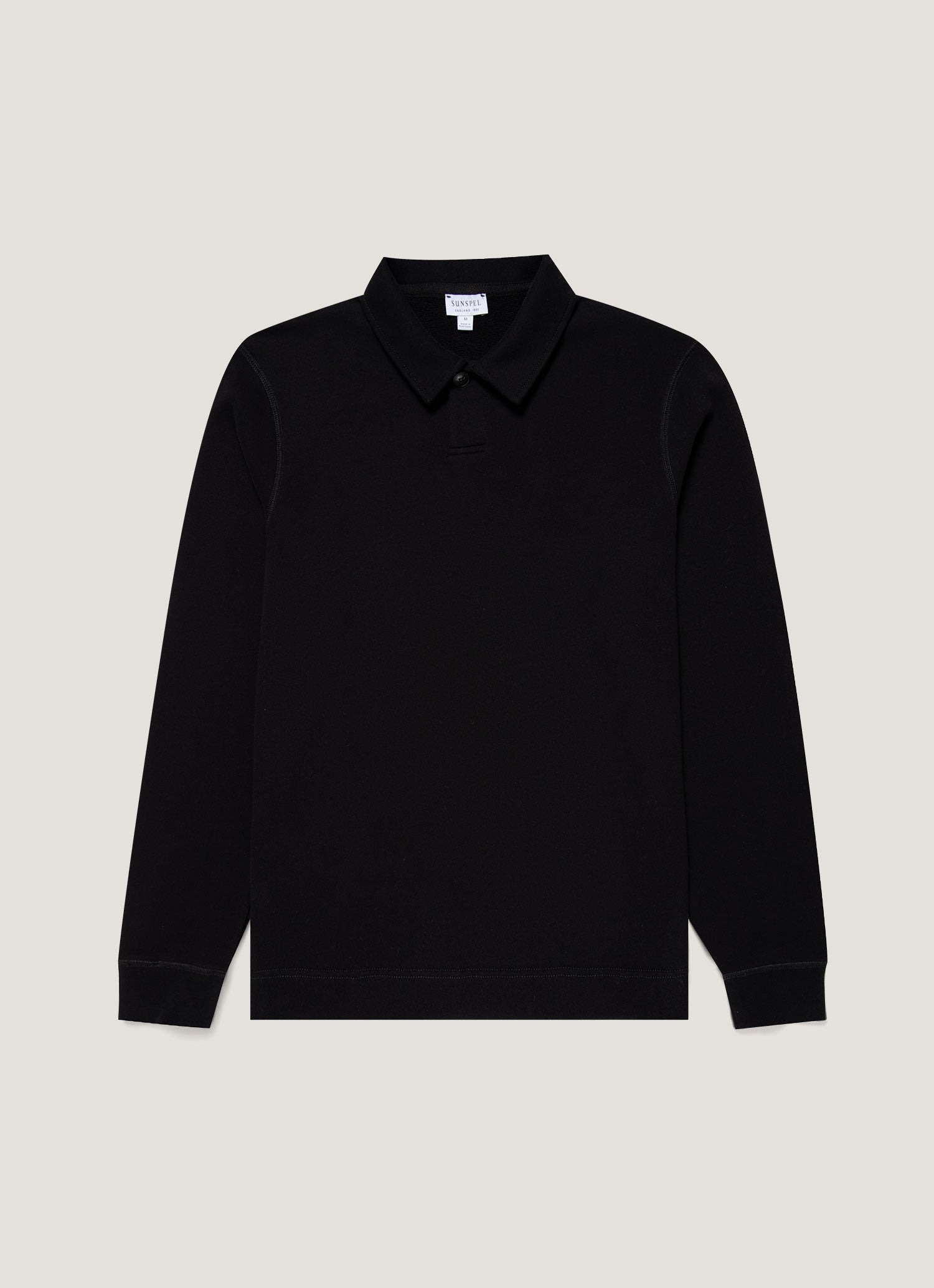 Loopback Polo Sweatshirt - 1