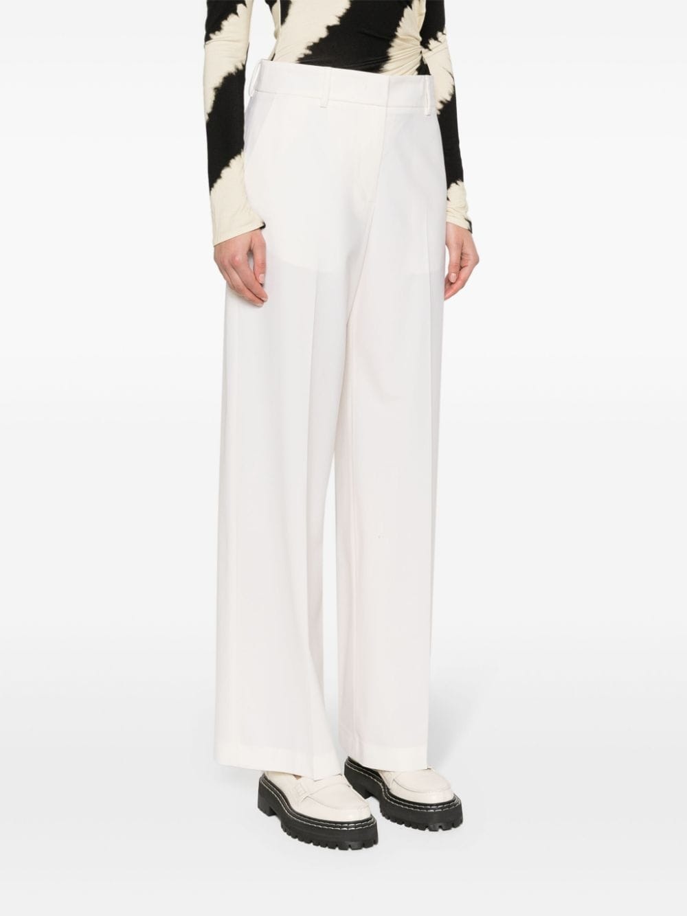 high-waist tailored trousers - 3