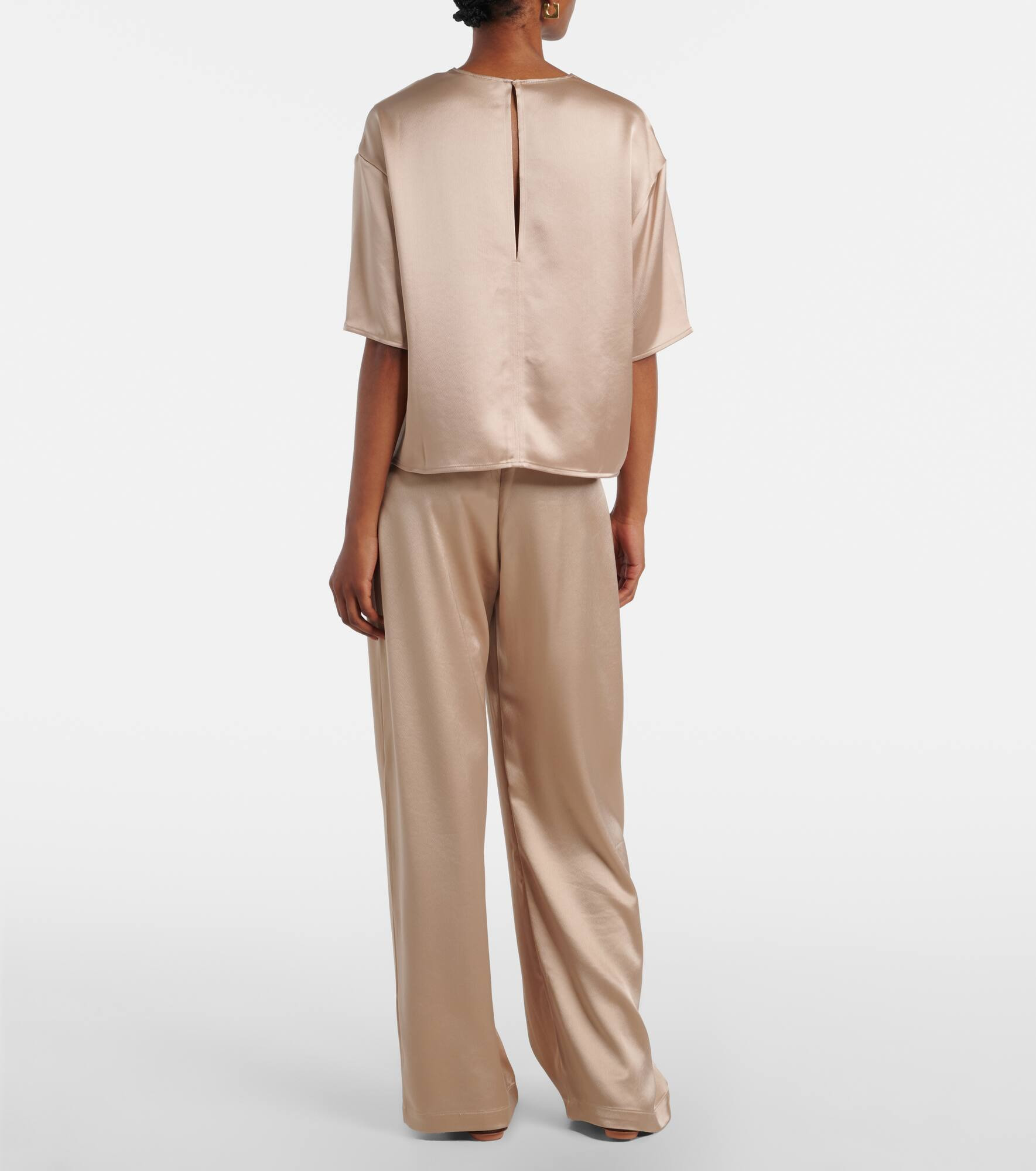 Barb satin T-shirt - 3