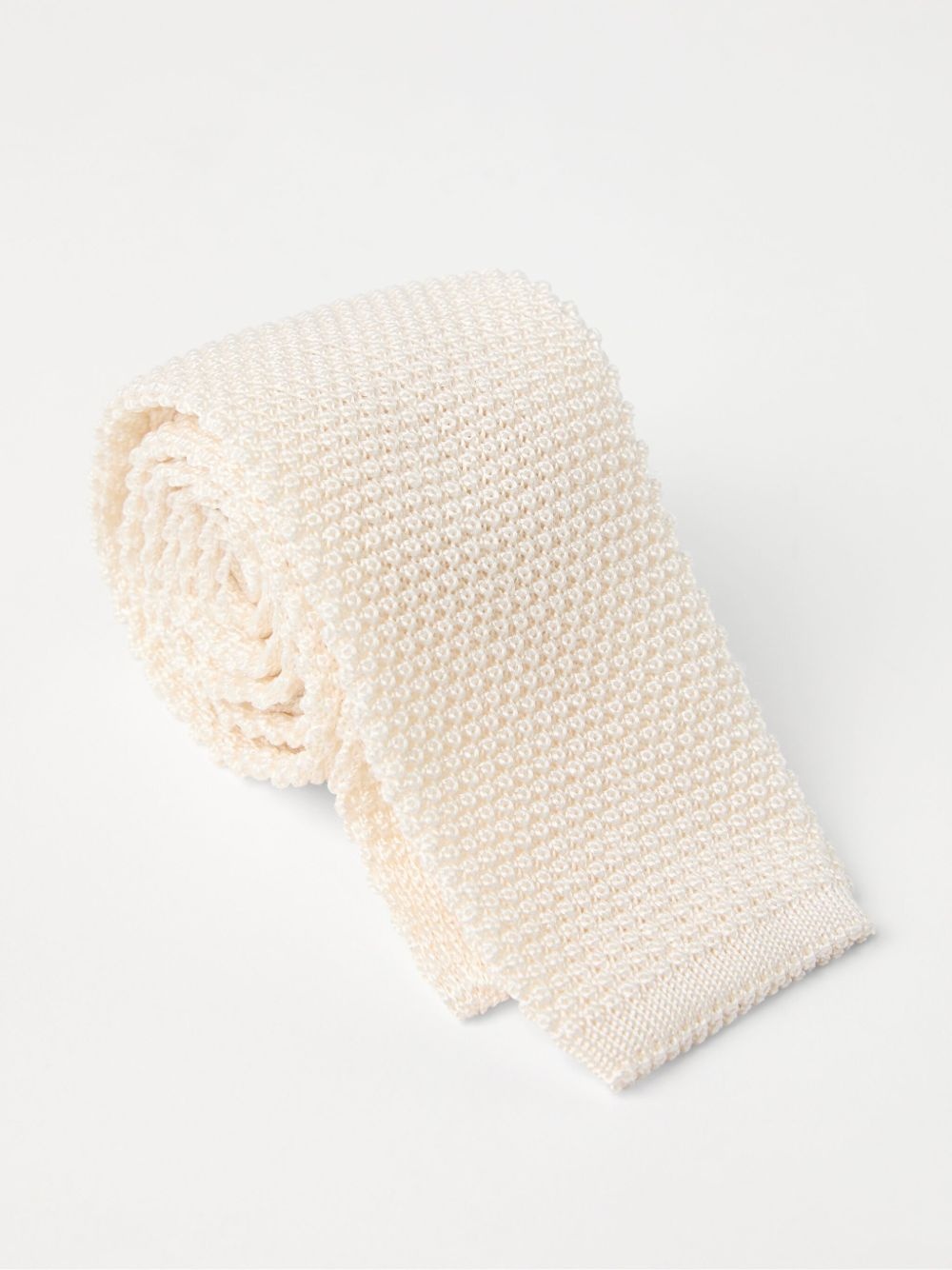 knitted silk tie - 2