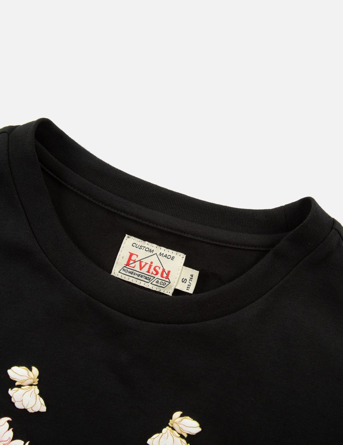 FLORAL-PATTERN AND LOGO PRINT SLIM FIT T-SHIRT - 8