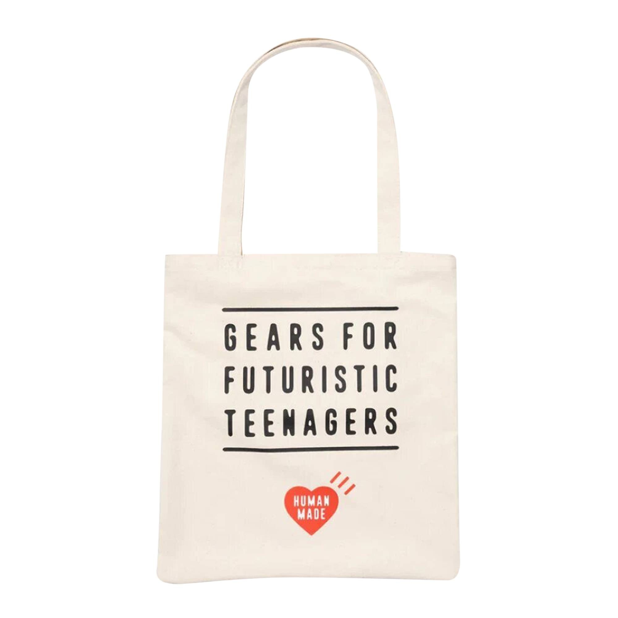 Human Made Book Tote Bag 'White' - 2