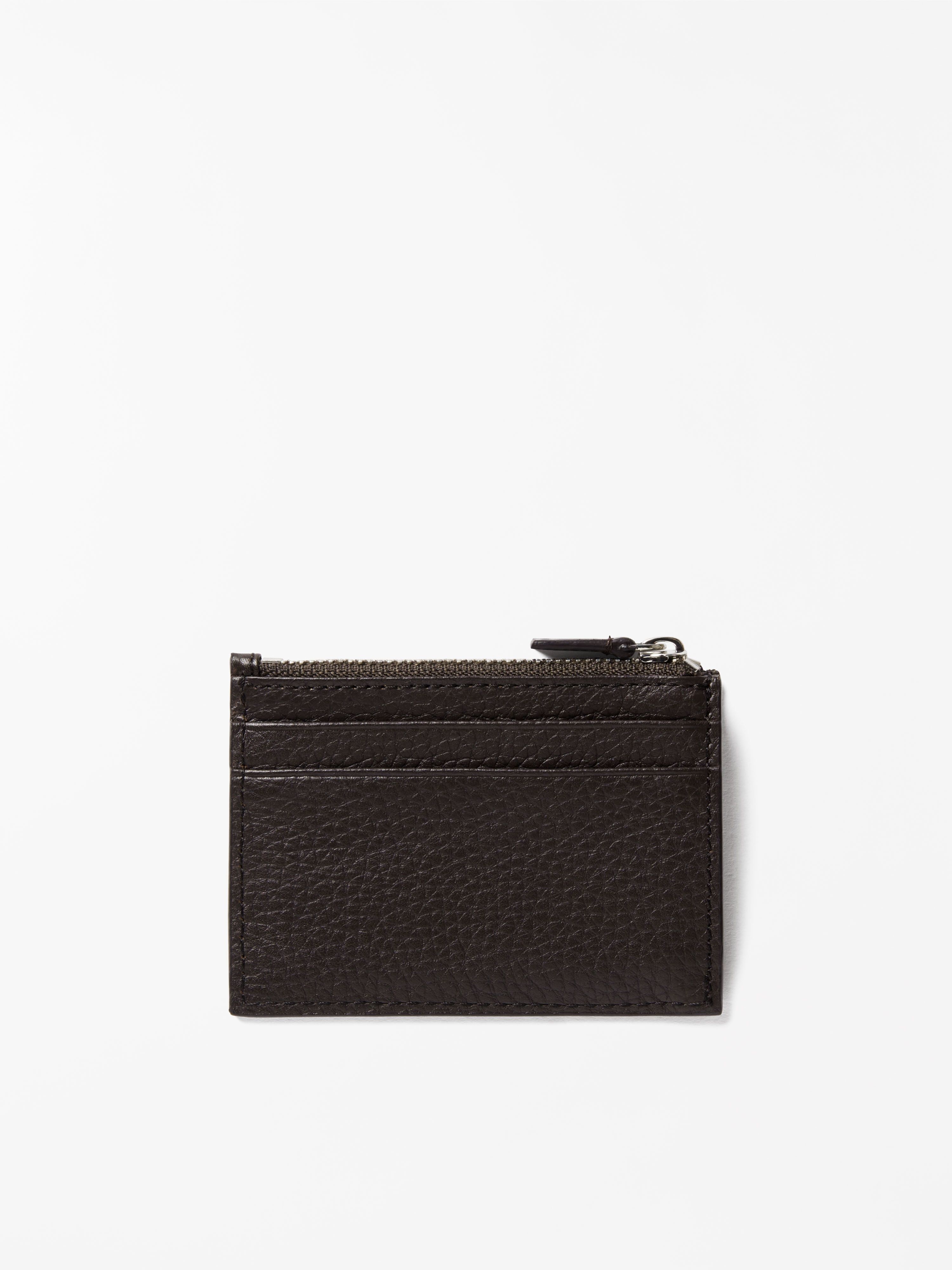 Wahren Grainy Calf Leather Wallet - 2