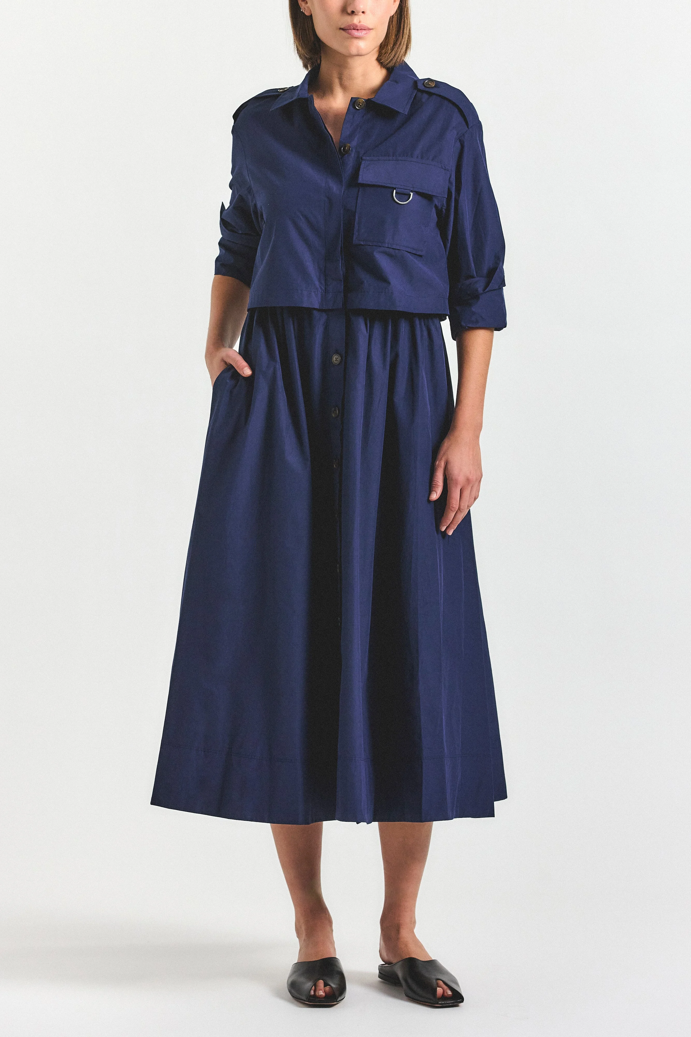 JANINE TRENCH DRESS - 1