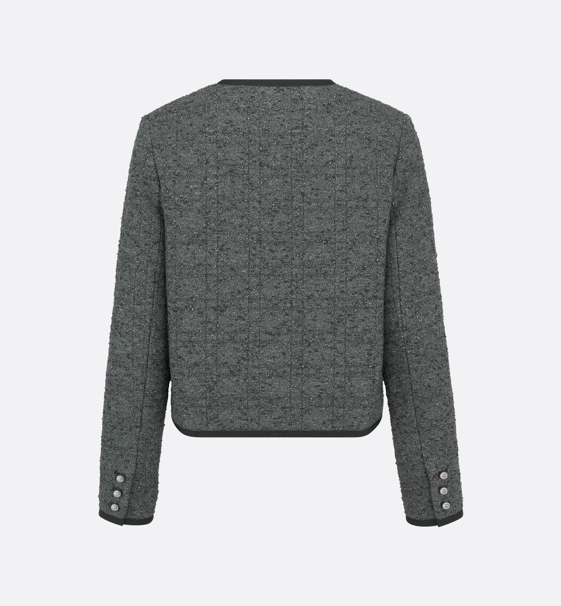 Macrocannage Cropped Jacket - 6