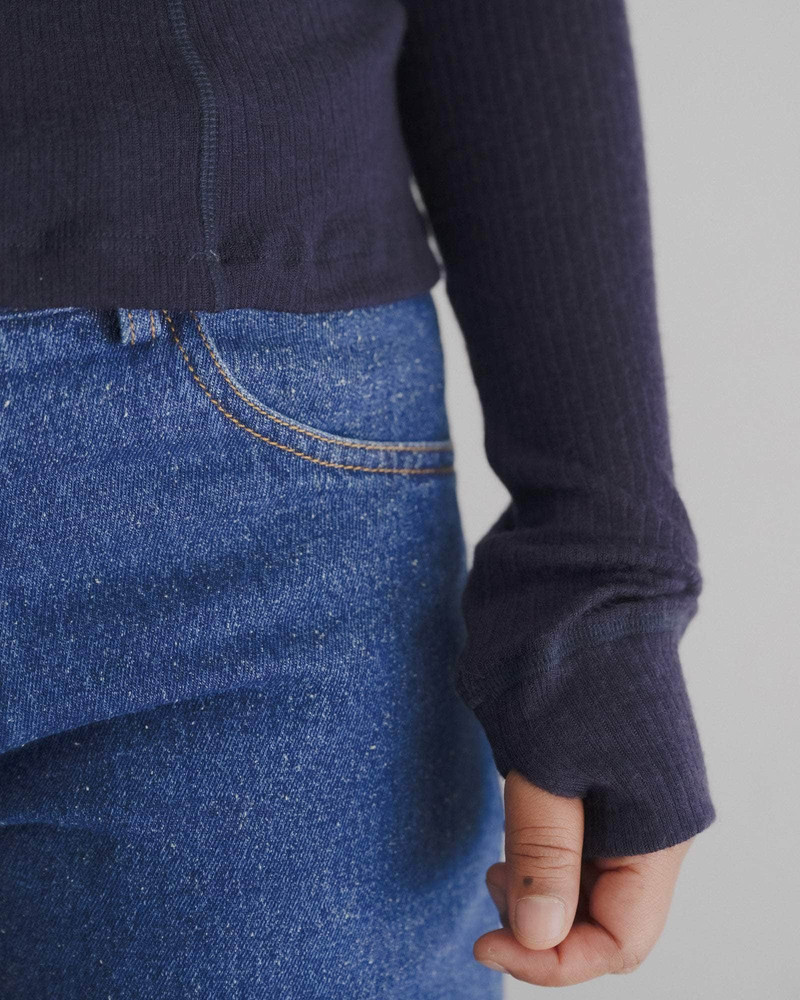 Hanifa Hoodie - Fine Wool Rib 4