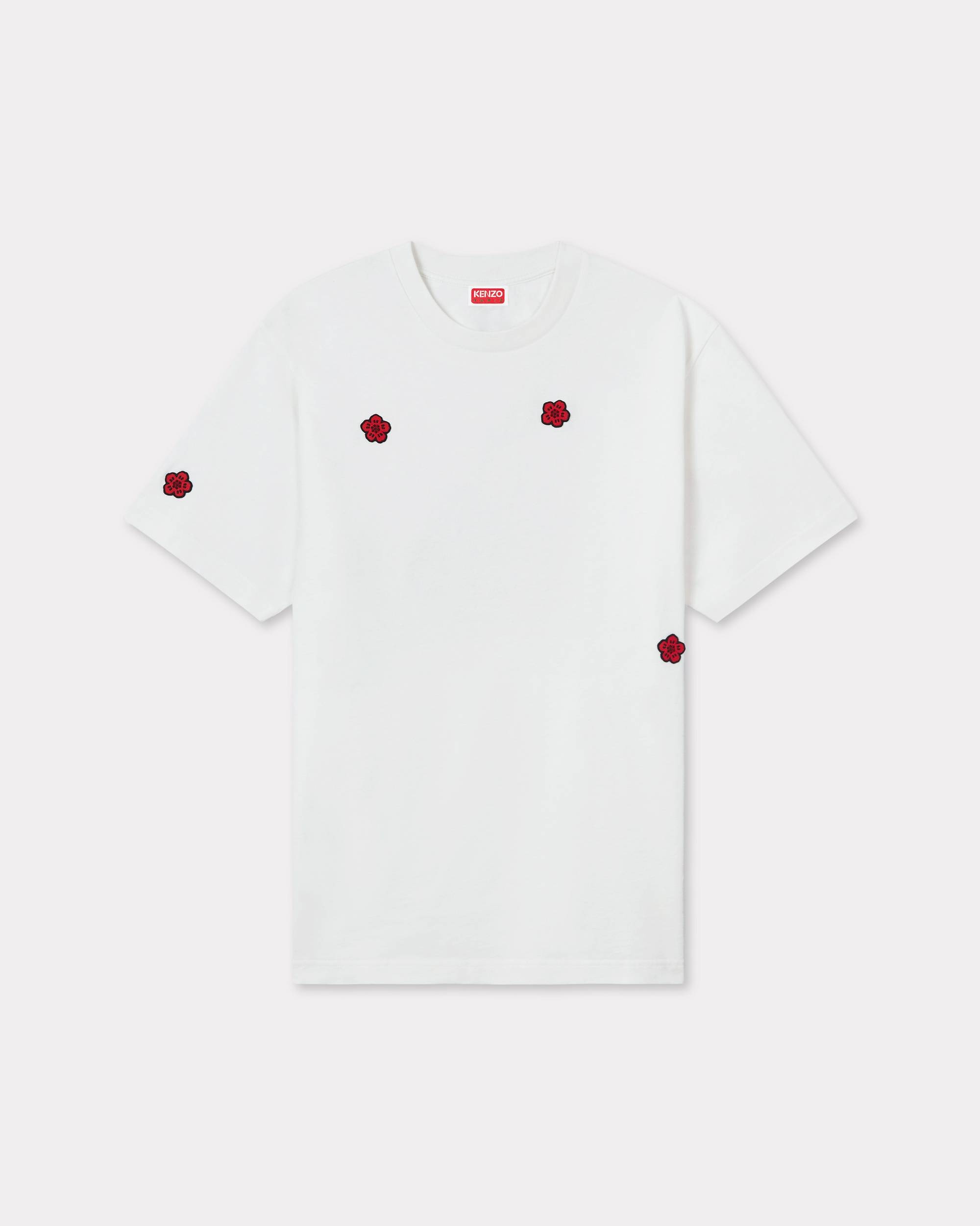 'Boke Flower' embroidered T-shirt - 1