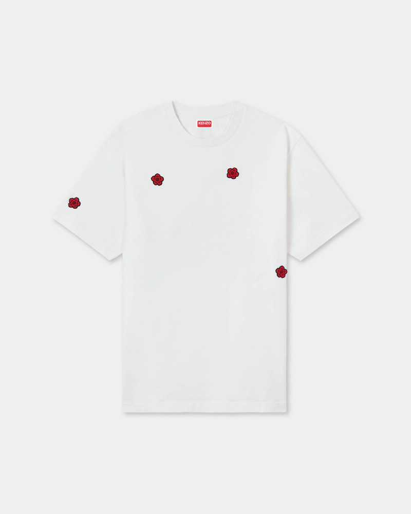 'Boke Flower' embroidered T-shirt 1